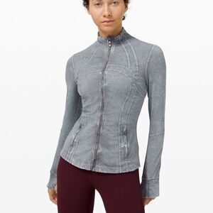 Lululemon Define Jacket. Ice Dye Wash. size 8.